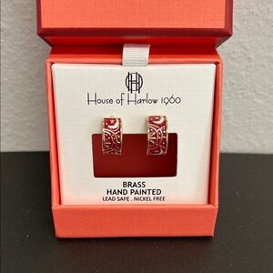 House of Harlow 1960 | Red Celestial Earrings